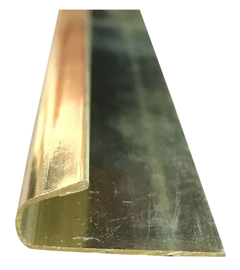 Pemko 123B 36" Mill Brass Interlocking Offset Threshold