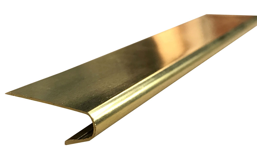 Pemko 123B 36" Mill Brass Interlocking Offset Threshold