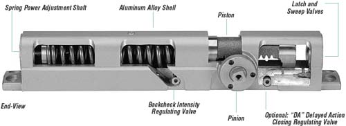 Norton 8501 H Door Closer With Hold Open Arm