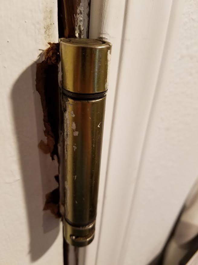 Bommer 30296600 6in Double Acting Spring HingeMortise TypeSteel