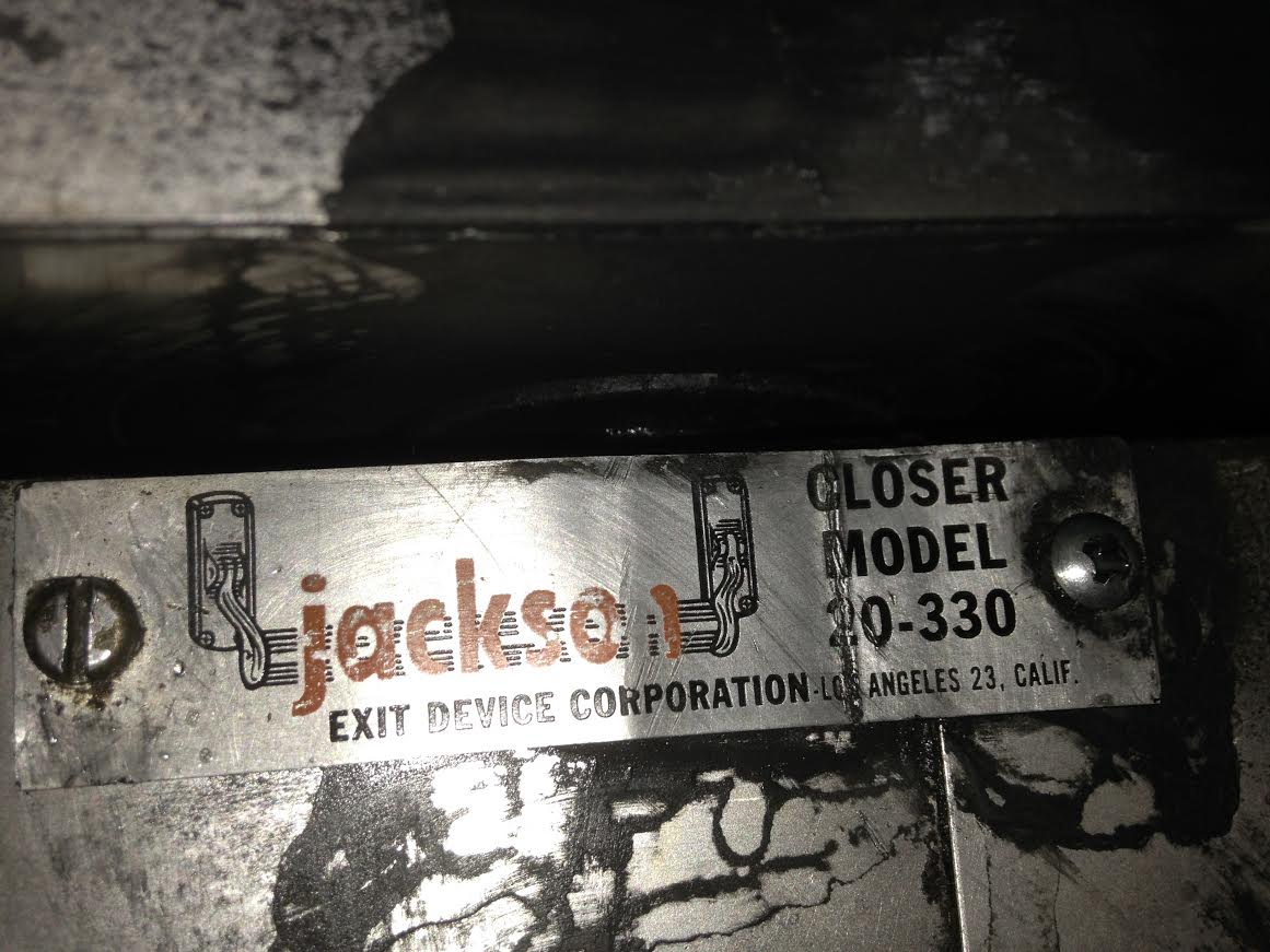 Jackson 20330 Concealed Closer Body Only